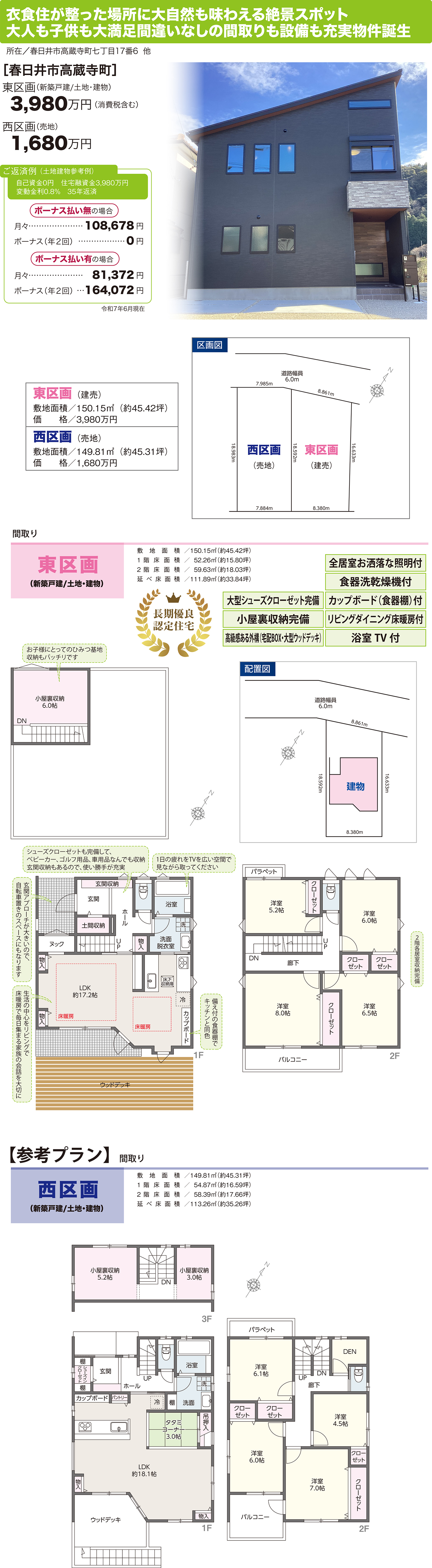 分譲住宅情報